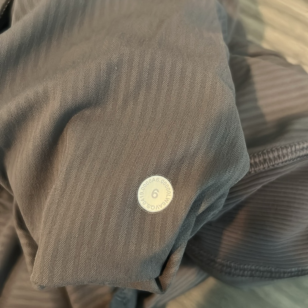 lululemon athletica Dance Studio Mid Rise Cropped Pant in Slate Grey - Picture 7 of 7